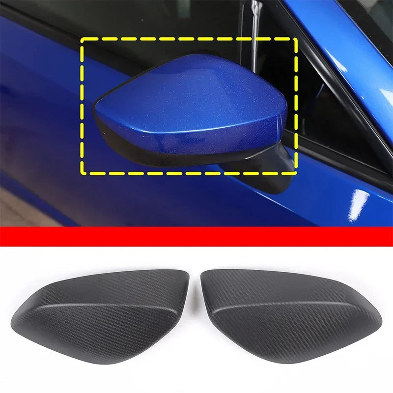 

For Toyota 86 For Subaru BRZ 2012-2020 Real Carbon Fiber Exterior Mirror Cover Mirror Protective Cover Exterior Accessories