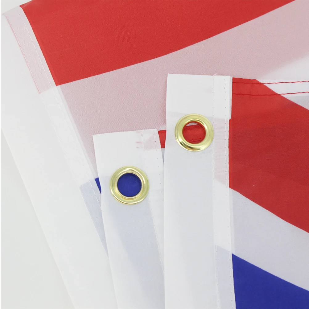 

90X150Cm British Cheering Flags For Sports Games Party Parades Durable Polyester Vivid Fade Resistant Patriotic