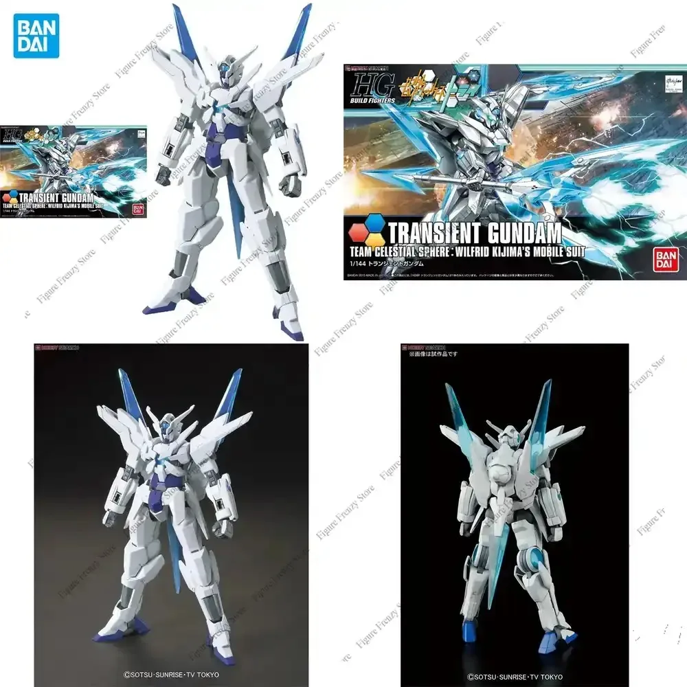 

Special Offer Bandai Original Gundam Model Kit Anime Figure HGBF 1/144 TRANSIENT GUNDAM Action Figure Toy Collectible Gift