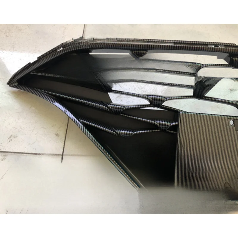 For Hyundai 19-21 Festa Carbon Fiber Modified Front Grille OE 86350-J1100