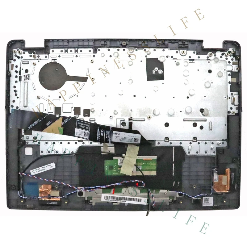 OM+ Palmrest Keyboard Bezel with FPR Gray 5CB1J35709 for Lenovo IP Flex 5 Chrome 14IAU7