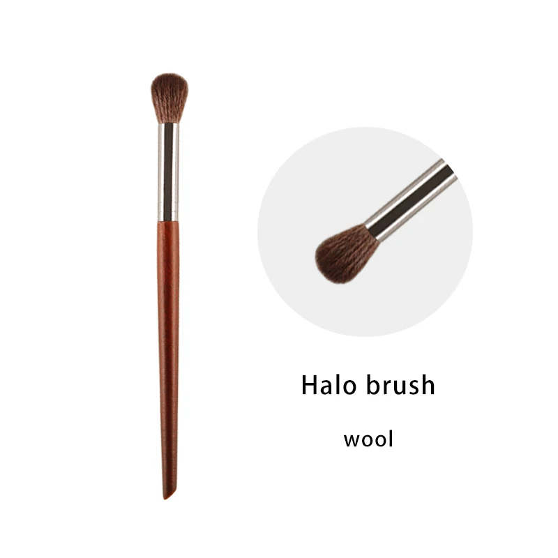 Mydestiny Makeup Brush- Wooden Handle Series-Goat&Synthetic Hair Brushes Beginer Makeup Tools-Cosmetic