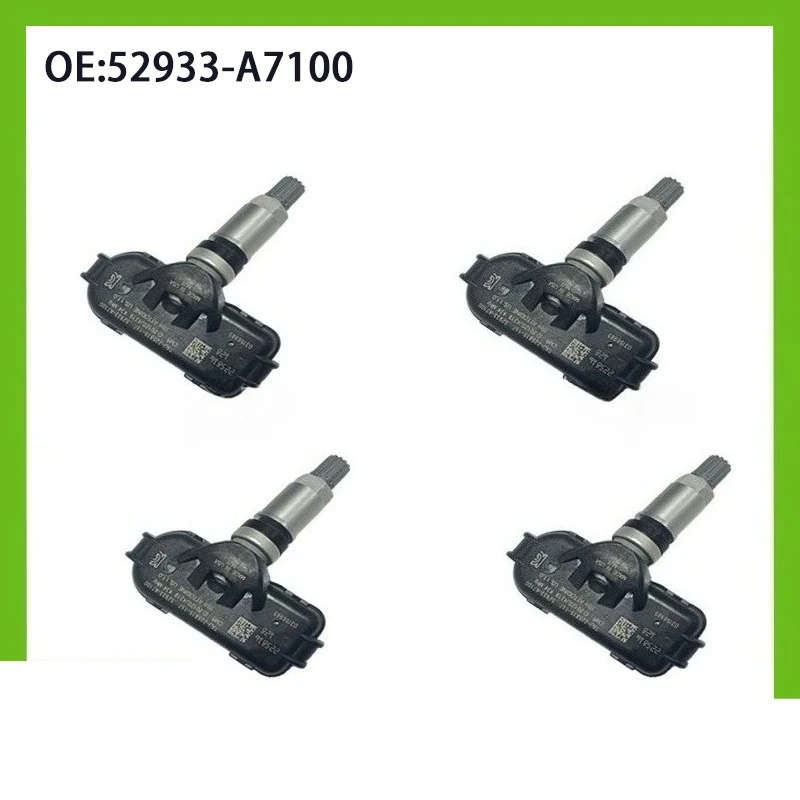 

52933-A7100 1/4pcs TPMS Tire Pressure Monitor Sensor for Hyundai Elantra Kia For Kia K3 2012-2019 52933A7100