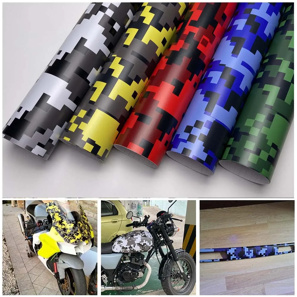 

Автомобильная пленка, наклейки с цифровой печатью, клейкая виниловая пленка для кузова автомобиля, без пузырьков, автомобильные аксессуары, модификация мотоциклов, пленки