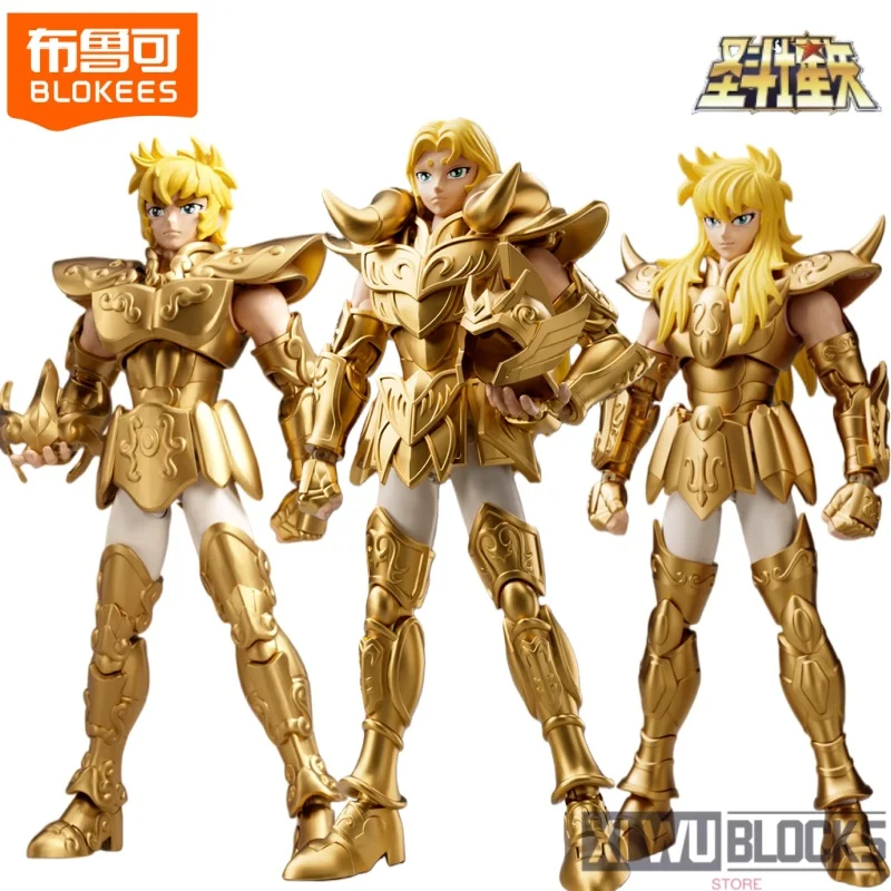 بلوكات تجميع اللبنات سانت سيا ما وراء الطبعة برج الحمل Aiolia Milo لعبة متنقلة نموذج جمع حلية #1