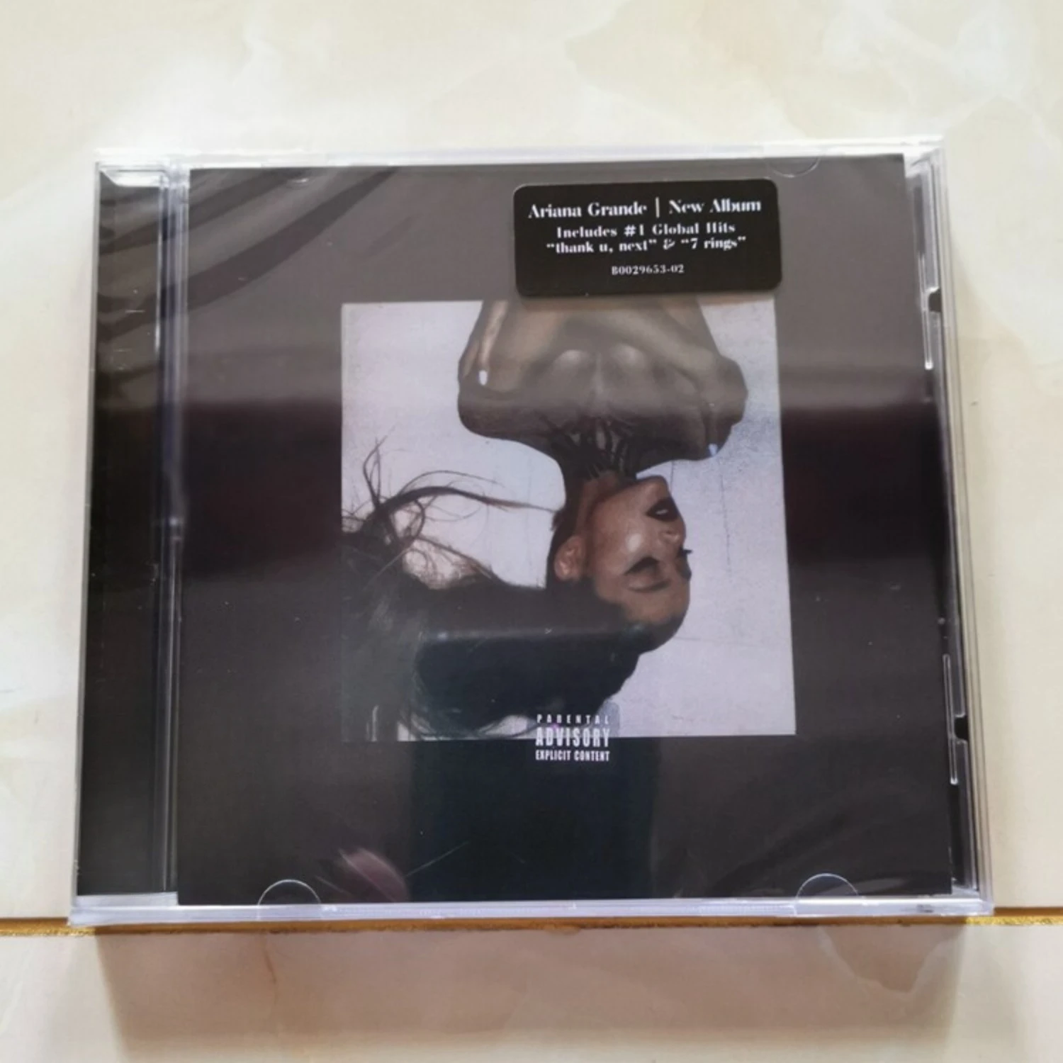 

Ariana Grande Thank U Next Contemporary Pop R&B Audio CD Clear Digital Sound Collectible for Fans Home Art Decor & Music Display
