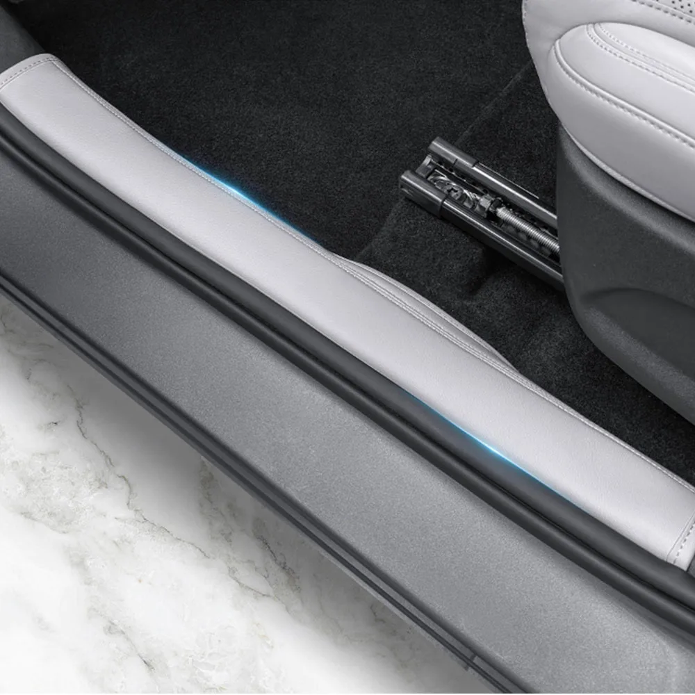 

For BYD Atto 2 Yuan UP 2024 2025 Thickened Leather Threshold Strip Interior Modification Product Rear Guard Protective Tape