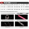 PURELURE FIAMMA 고강도 하드 파워 캐스팅 로드, 히어로 2.2m, C732XH, 패스트 액션 후지 가이드, 스네이크 헤드 게임 낚싯대 2