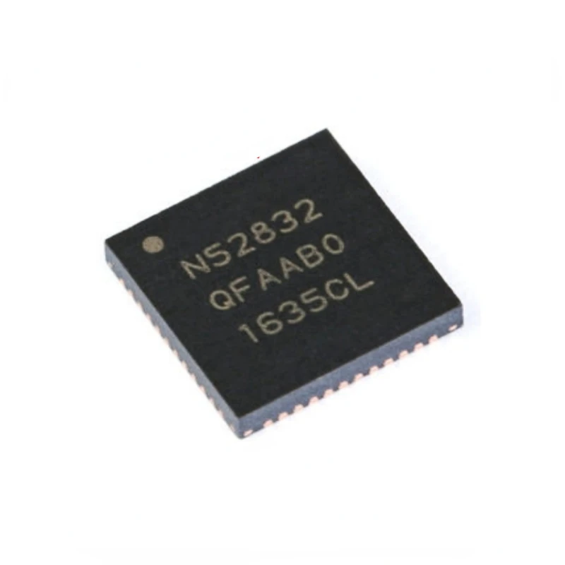 (5pcs)NRF52810   NRF52832  NRF51822  NRF51802   NRF52811  NRF52805   NRF52833  NRF52840   NRF51422   NRF52832-QFAA-R   QFN