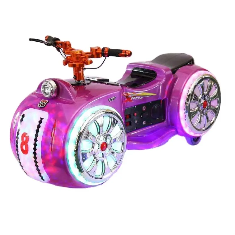 Indoor and outdoor factory direct sales wholesale electric plastic children's bumper car suitable for shopping centers