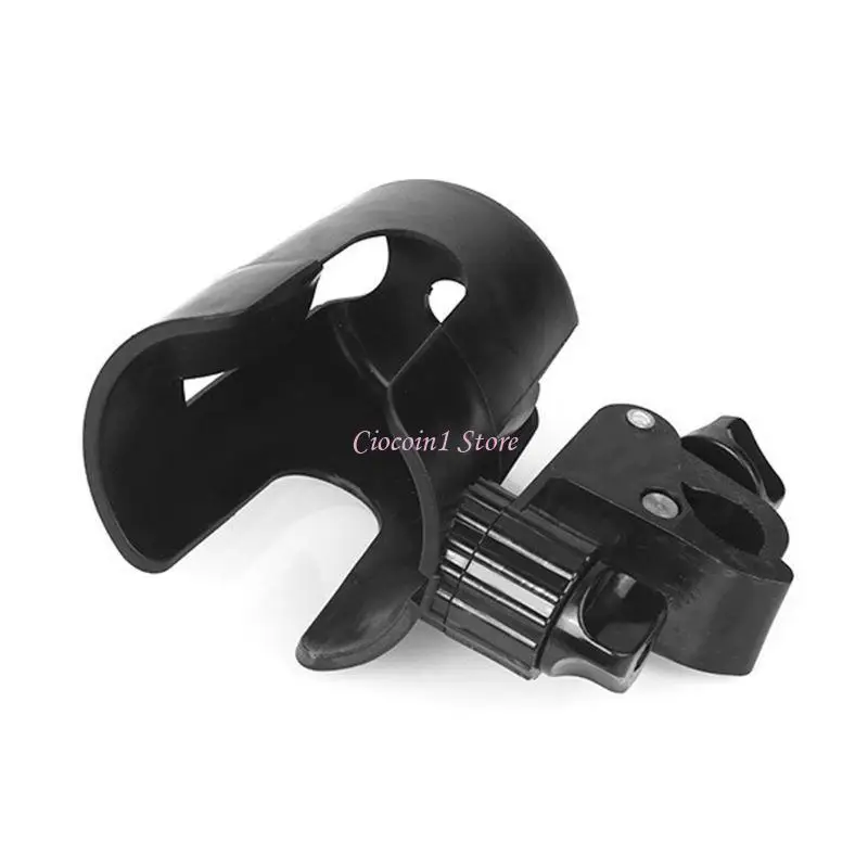 

Y1UB Baby Carriage Cup Holder Children Bike Cart Portable Non-slip Adjustable Bottle Rack 360 Rotatable Stroller