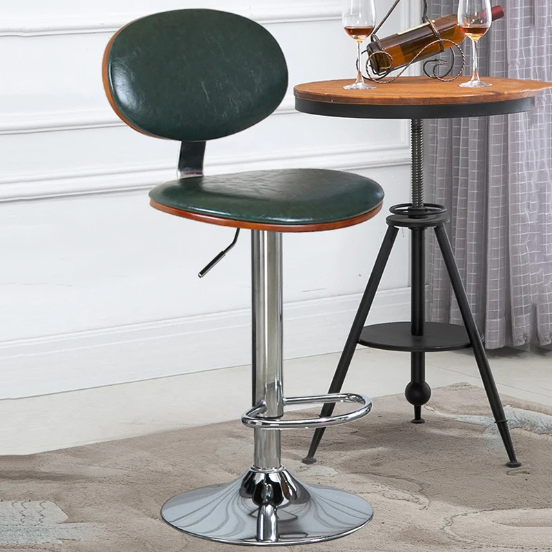 Highchairs Swivel Bar Stools Kitchen Throne Accessories Living Room Bar Chairs Adjustable Barber Silla Nordic Furniture