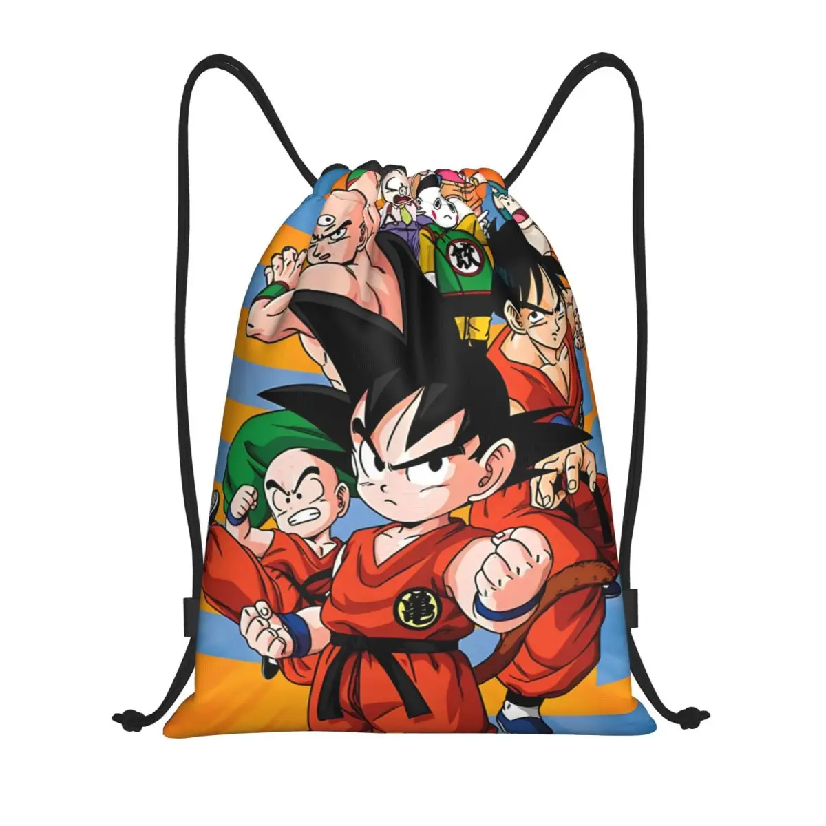 Индивидуальные мешки-рюкзаки DBZ G-Gokues с мультяшным принтом для покупок, йоги, спорта, для женщин и мужчин, хит продаж