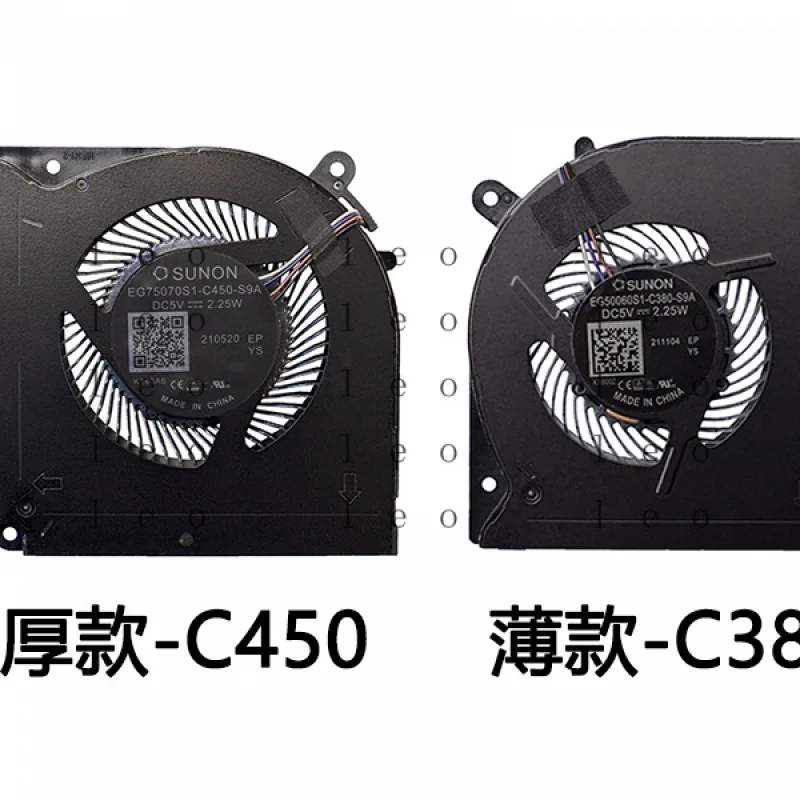 for Mechanical Revolution Z2 X8Ti Plus Mechanic F117-B X9/X10TI Naruto Shadow Blade Z4/5/6 Fan
