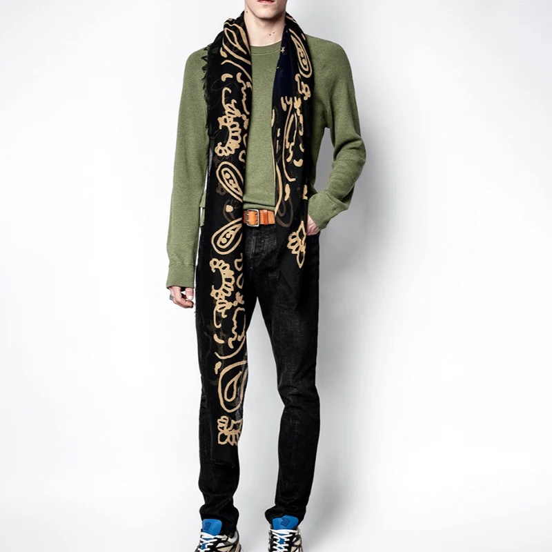 

Butterfly Scarf Female Casual Leopard Scarves Women Letter Square Shawl Ladies Skull Headscarf Elegant Black Spot Scarf