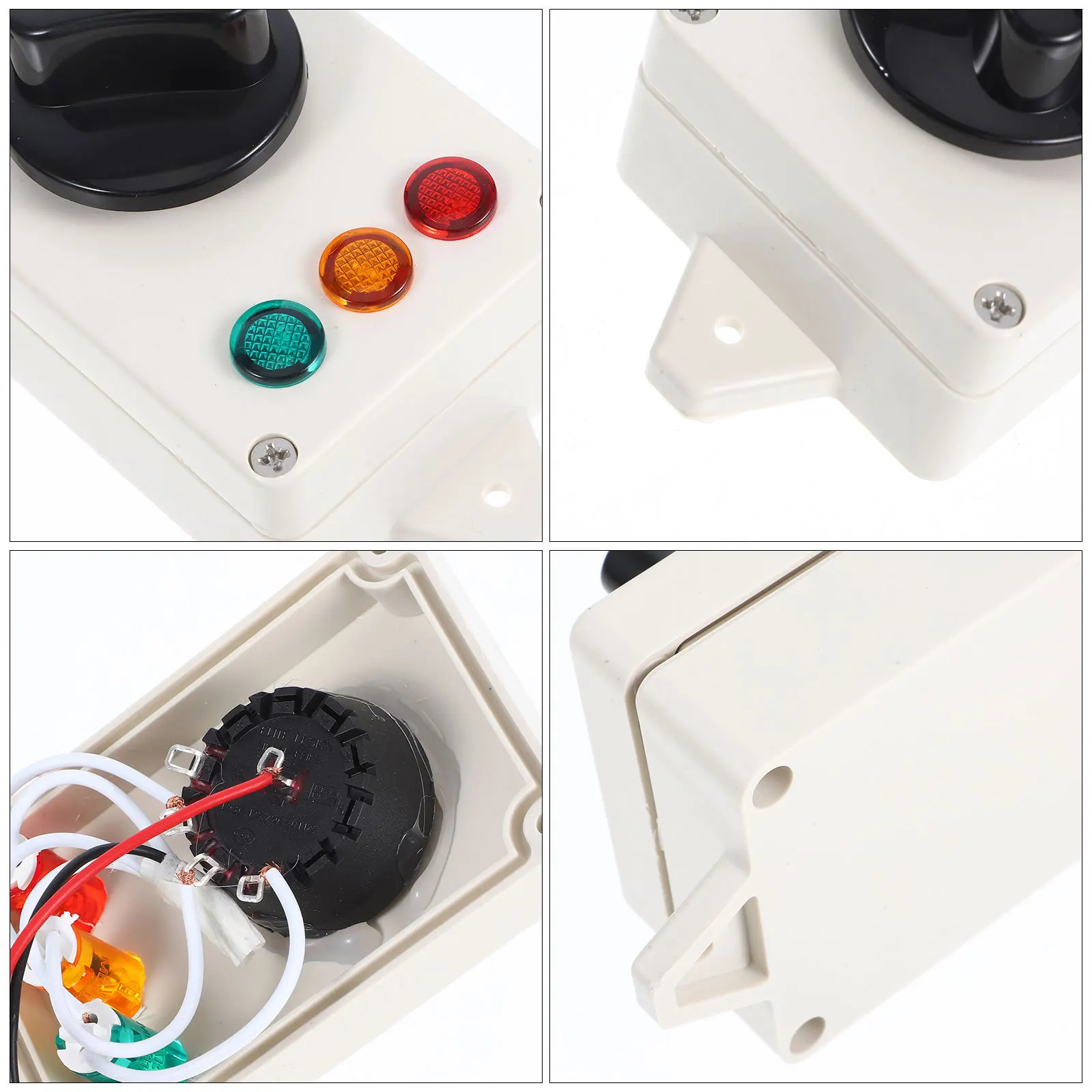 1Set Kids Busy Board Three Color Knob Educational Light Cognition Activity Fun Early Learning Interactive Busy Board Parts