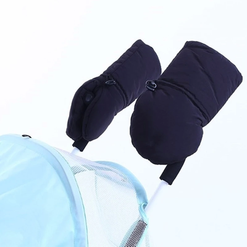 

Baby Stroller Hand Muff Windproof Hand Warmer Warm Gloves for Outdoor Adventures