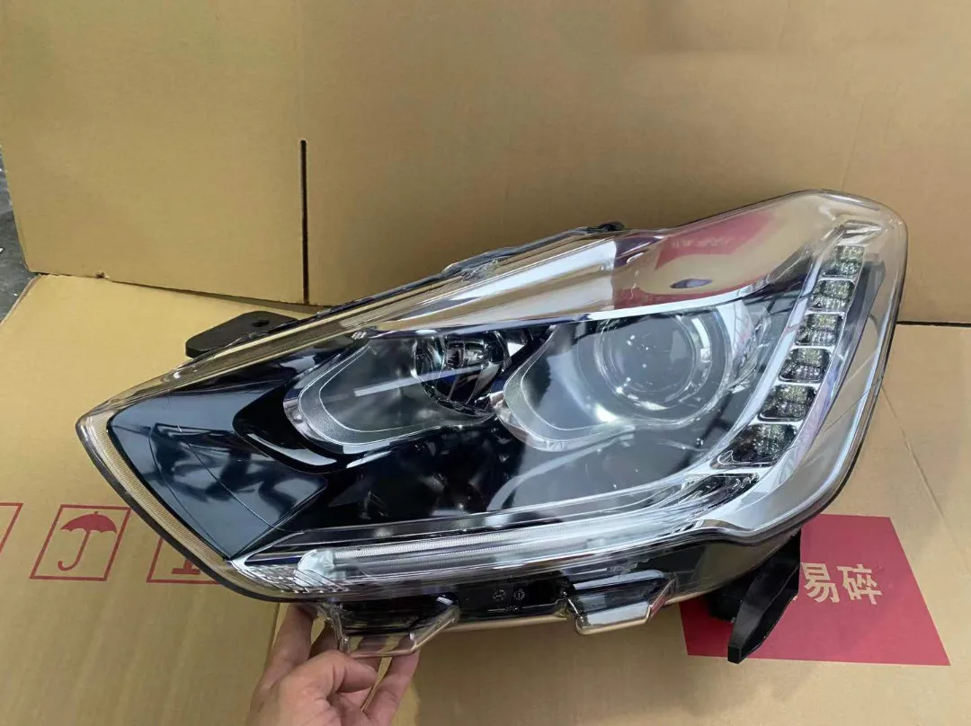 Car Led HID Headlight Daytime Running DRL Angel Eyes headlamp Low High Beam for Citroen DS5 13-15 Автомобильные лампы