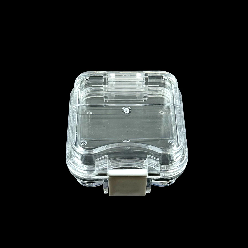 5 قطعة صناديق بلاستيكية مع رقيقة فيلم أسنان تخزين صندوق تخزين طقم أسنان تاج الأسنان القشرة رقاقة طب الأسنان صندوق تخزين أسنان #5