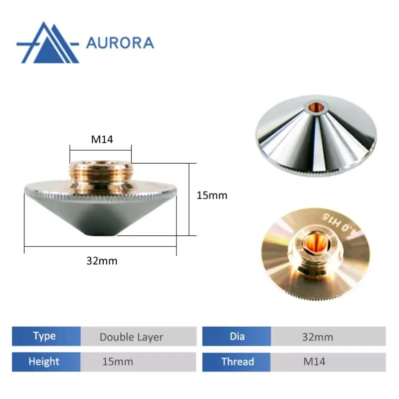 Laser Equipment Parts Laser Nozzles for Laser Cutting Machine Cutting Head