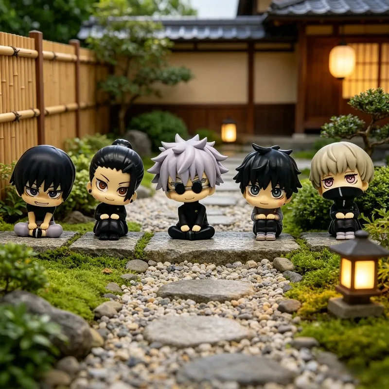 Figura de Anime Jujutsu Kaisen de 10 cm, Versión Q, Satoru Gojo/Geto Suguru, Figura de Acción, Fushiguro Toji/Okkotsu Yuta