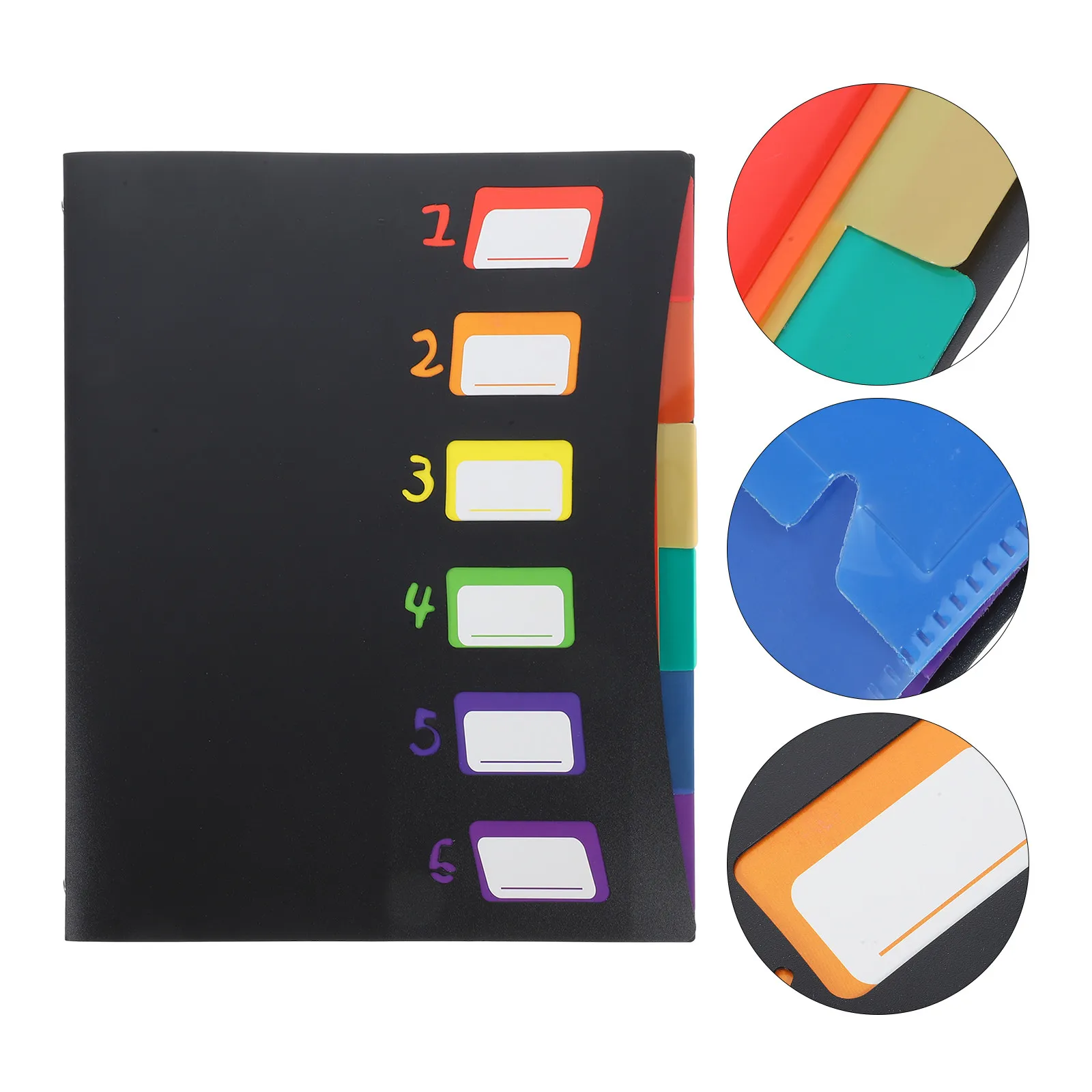 

PP Plastic Document Folder with Pocket Heavy Duty File Organizer for Office Home Conference Paper Storage