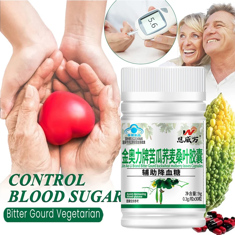 Diabetes Pills Blood Sugar Diabetic Supplement Hyperglycemia Control Blood Glucose Bitter Melon Extract Tablet