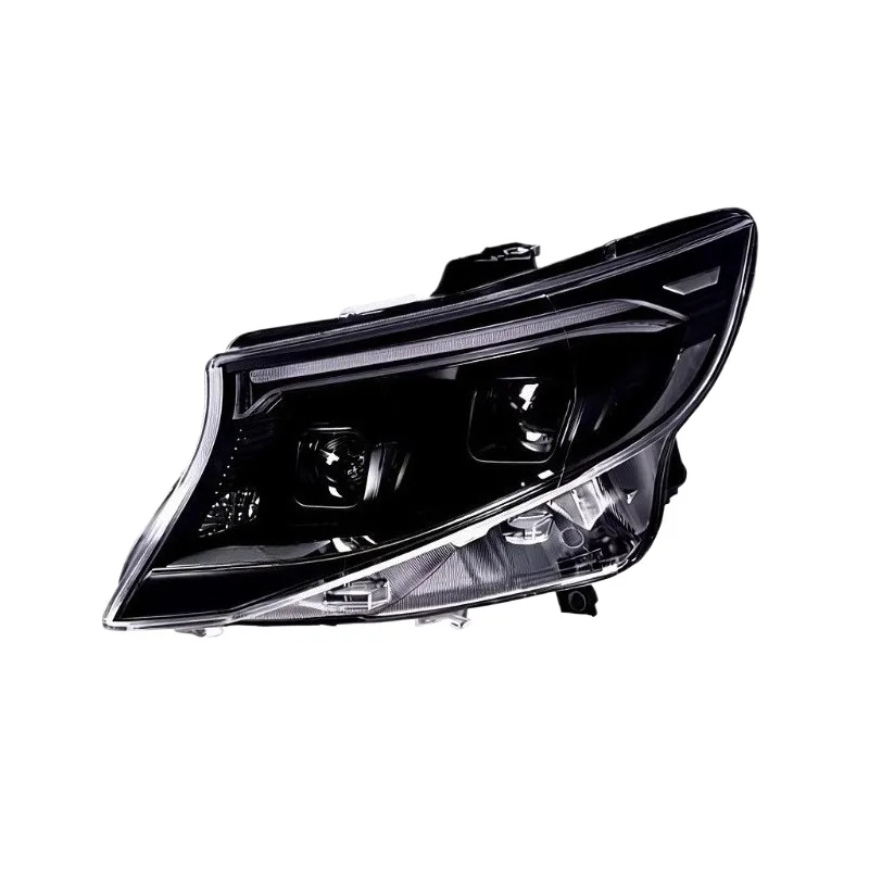 

Высококачественная светодиодная фара 100 Вт для Mercedes-Benz Vito W447 V-Class 2016-2023, передние лампы с проекционной линзой, обновление, 6500K, 12В