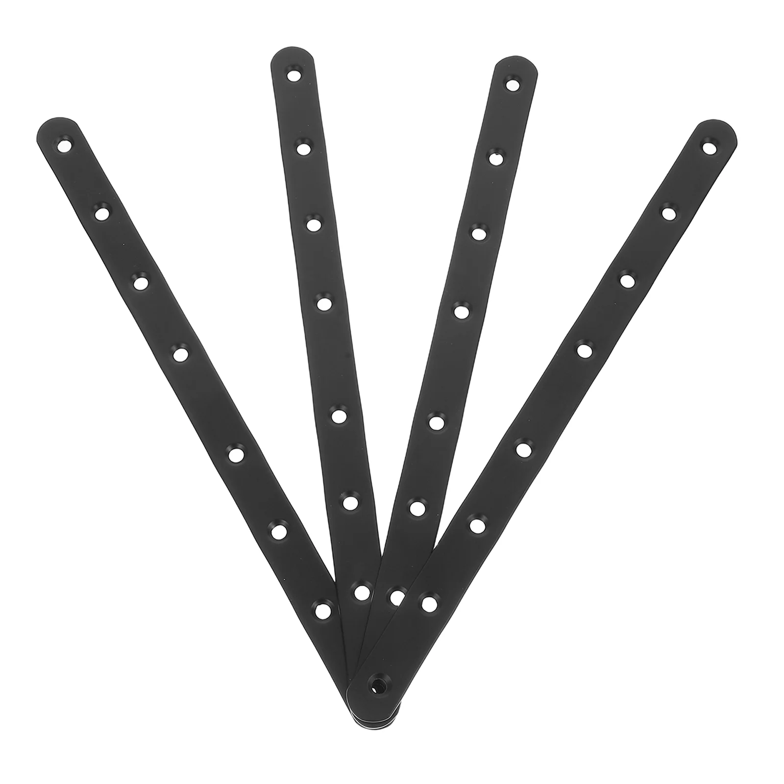 

4 PCS Flat Straight Mending Plates 11.53 Inch 293mm Stainless Steel Heavy Duty Furniture Repair Brackets for Wood Bookshelves