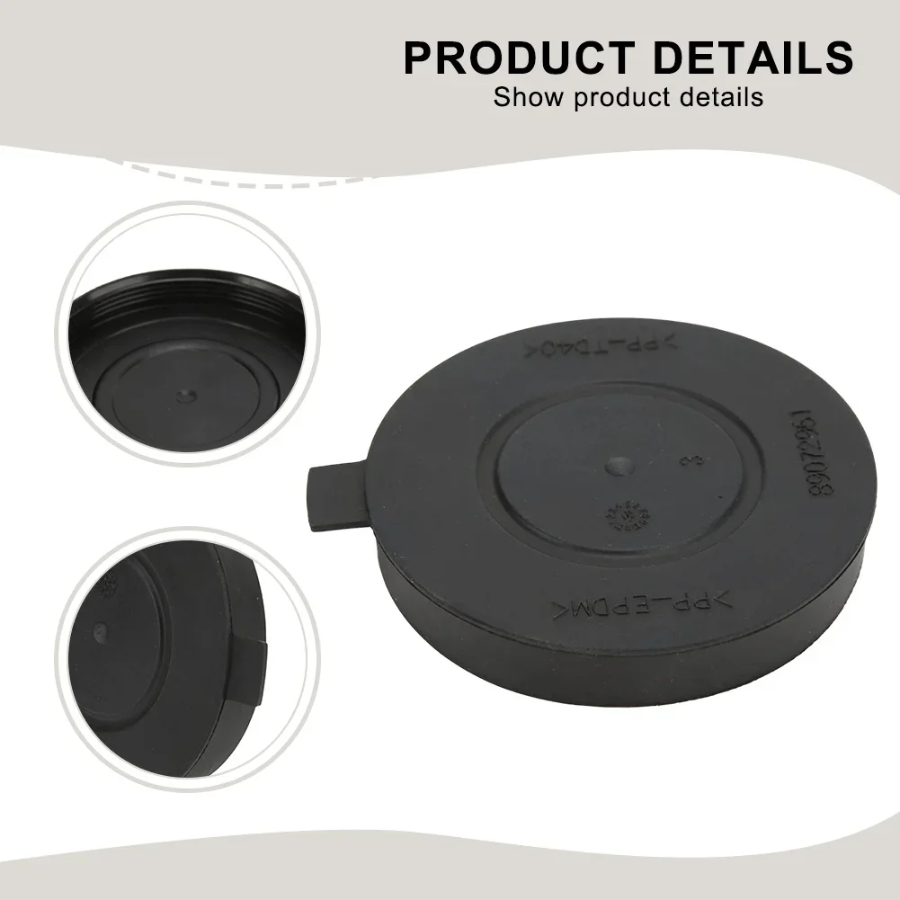 Plastic Cover OEM Part 89072961 Headlight Dust Cover Perfect Fit Stable Characteristics Black Plastic Material Car Maintenance