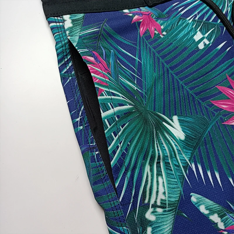 2025 novos homens boardshorts bermuda 4 vias estiramento à prova dwaterproof água curto troncos de natação de secagem rápida lessiure praia surf fitness ginásio curto