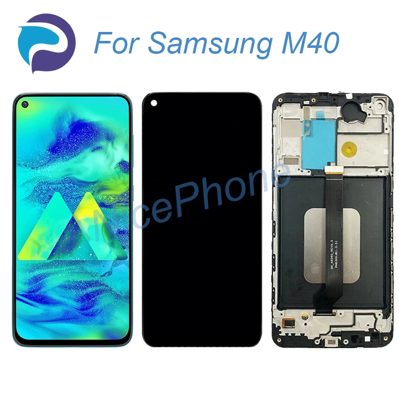 

for Samsung M40 LCD Screen + Touch Digitizer Display 2340*1080 SM-M405F, SM-M405FN, SM-M405G M40 LCD Screen Display