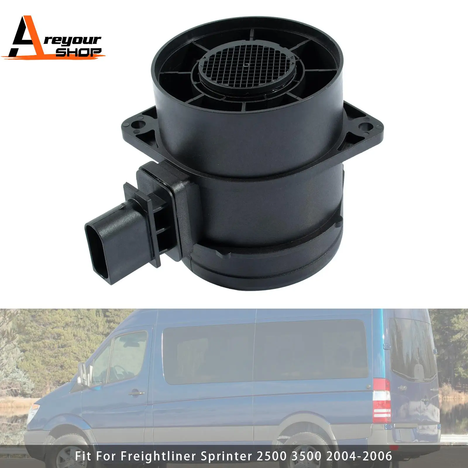 

Mass Air Flow Meter Sensor for Mercedes-Benz Sprinter Jeep Crafter 0281002896
