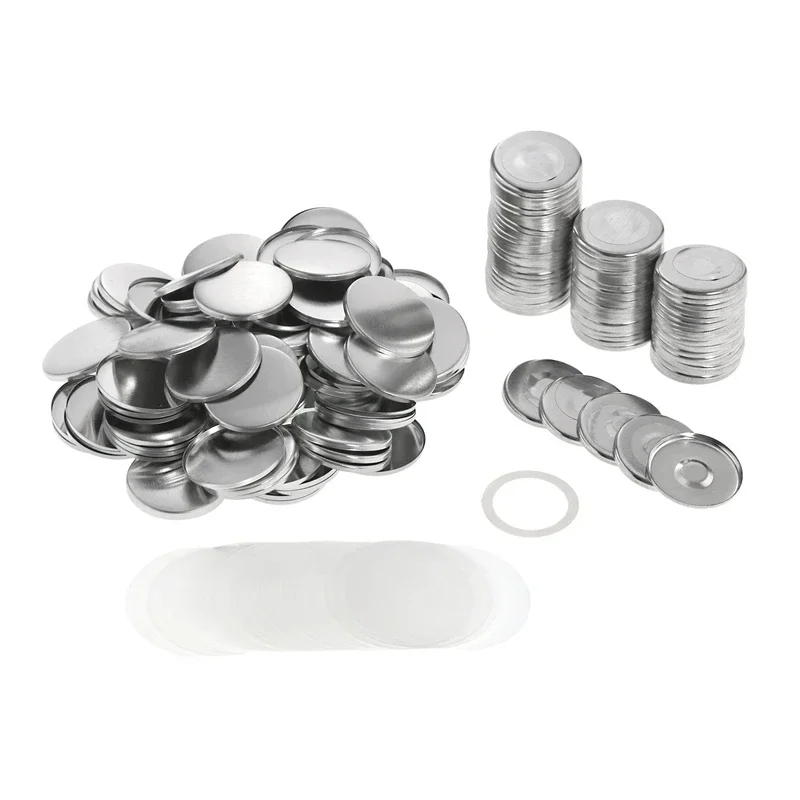 25mm 32mm 37mm 44mm 58mm Magnes na lodówkę Przycisk Części do samodzielnego wykonywania magnesów na lodówkę Przycisk DIY Maker 50/100PCS