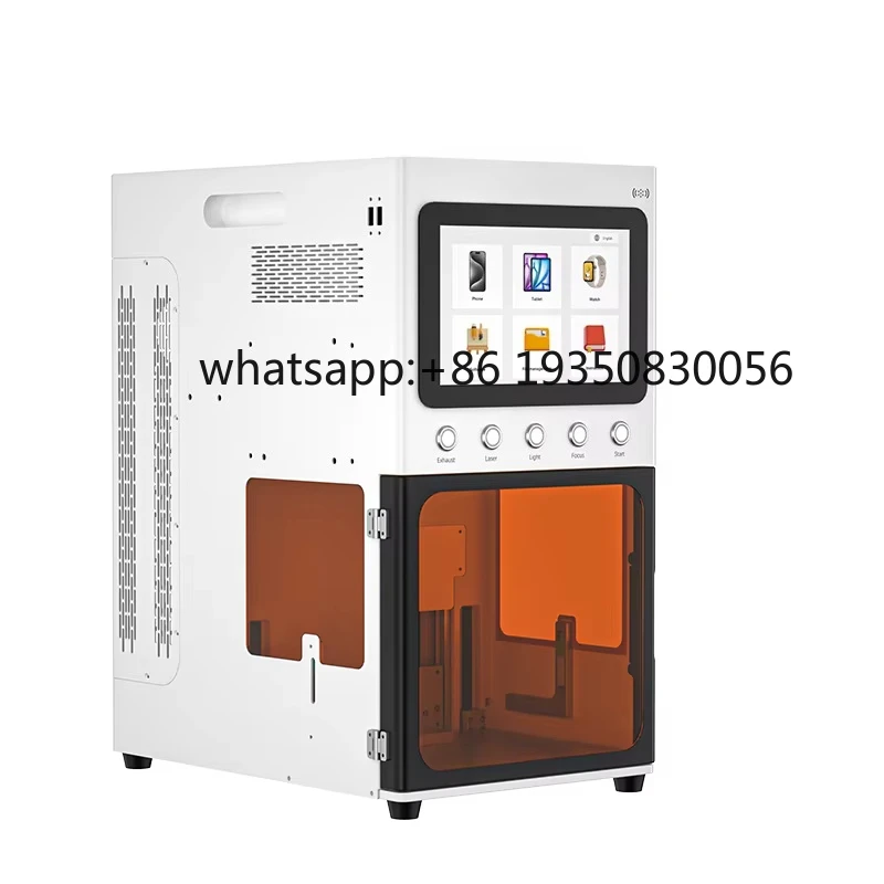 TBK Intelligent AI UV Marking Machine Supports  LCD Glass Back Shell Engraving 220V 1-Year Warranty PLC