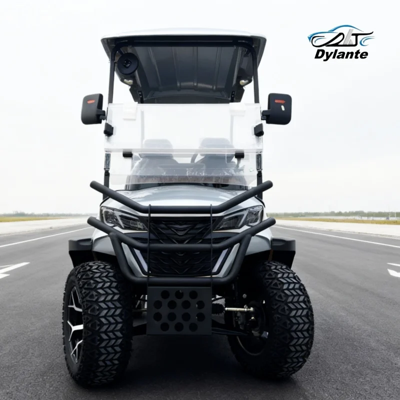 

Китайские оптовики поставки тележки для гольфа 48 В 60 В 72 В свинцово-кислотная батарея четырехколесная 4-местная электрическая тележка для гольфа на продажу