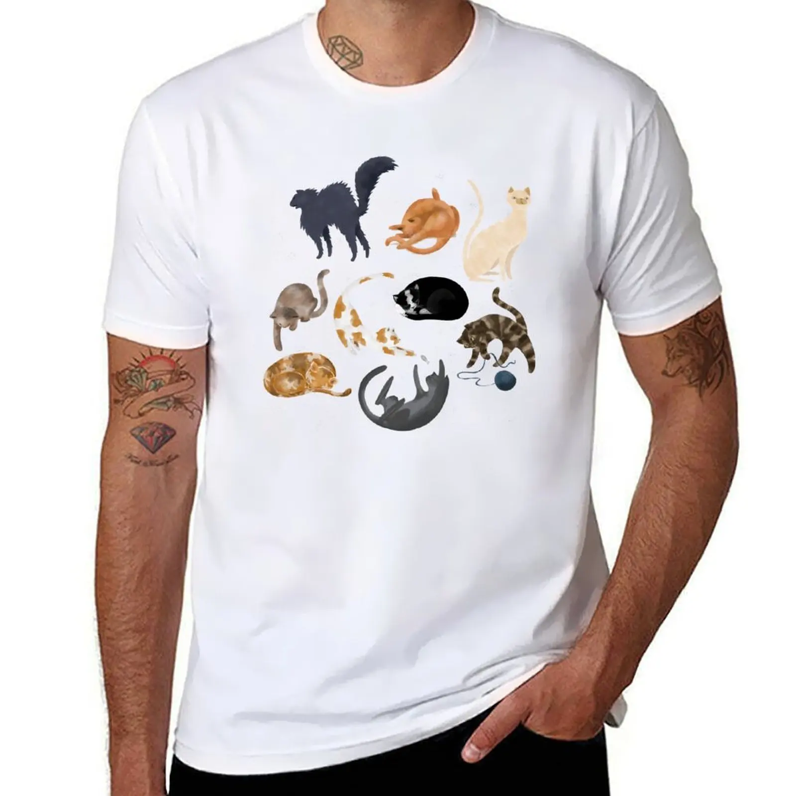 

Like Herding Cats T-Shirt anime t shirts for man t shirt men 100% cotton luxury brand t shirts for man pack cotton T-Shirt