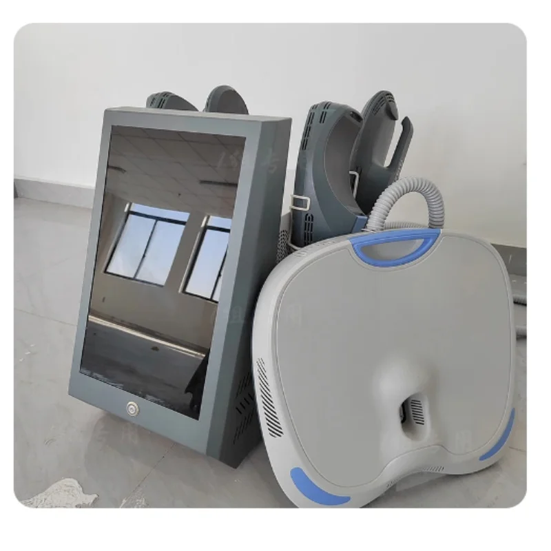 

Аппарат для коррекции фигуры EMS MYOslim: RF-скульптурирование, электромагнитная стимуляция, похудение, наращивание мышц, 6500 Вт, 4-5 насадок