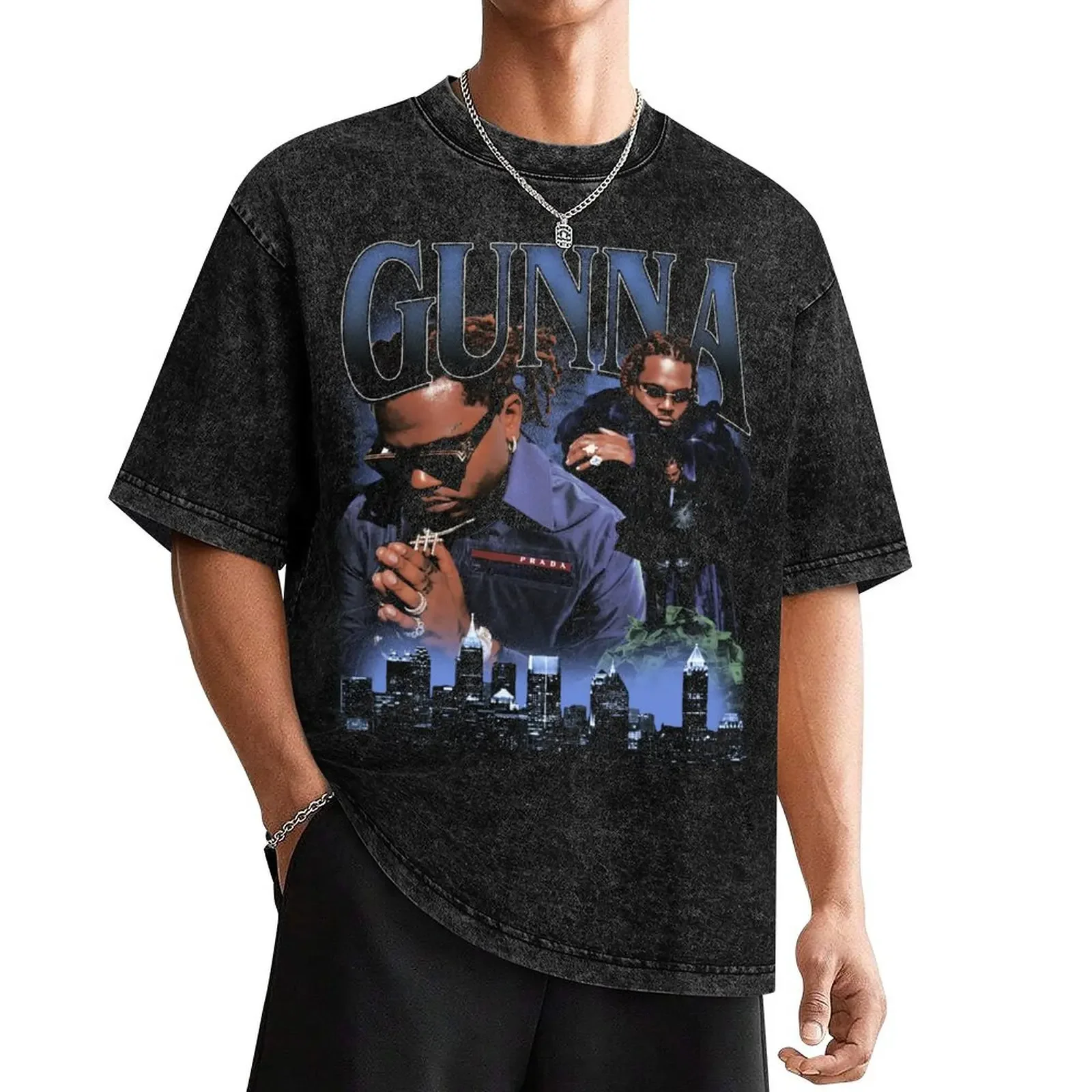 

Gunna Wunna 90s bootleg tee T-Shirt designer shirts rapper graphic tees shirts men graphic