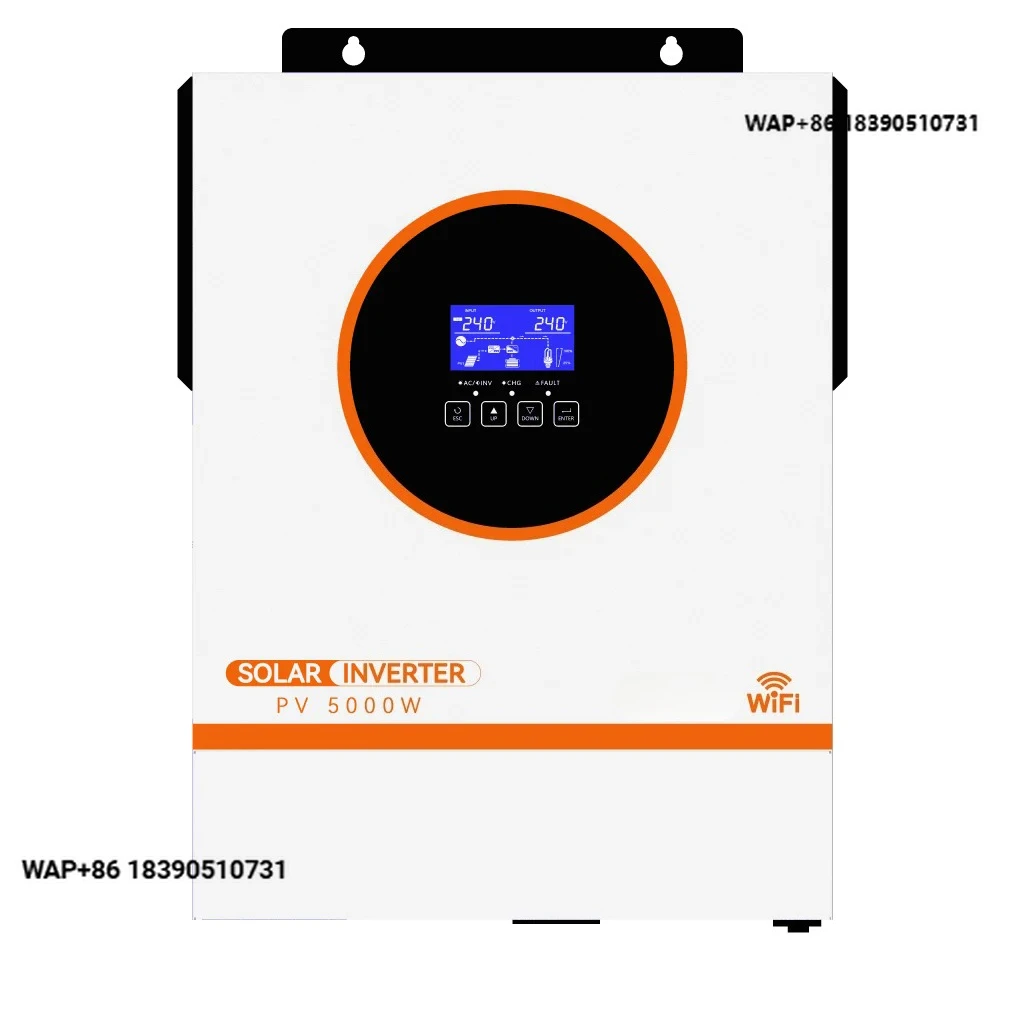 Solar Off Gridr Inverter 12v 24v 48v 1kw 2kw 3kw 4kw 5kw 6kw 48v Solar Hybrid Inverter for Home Island Beacons