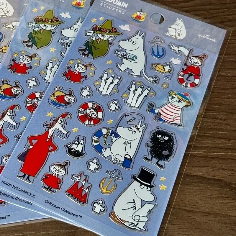 Cartoon M-Mumins Dekorative Aufkleber DIY Bastelzubehör für Tagebuch Notizbuch Handy Laptop Scrapbook Deko Niedliche Aufkleber – Detail 5