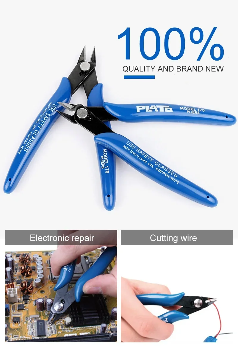 Cable cutter stripping tool crimping clamp terminal wire clamp hardware tool multifunctional