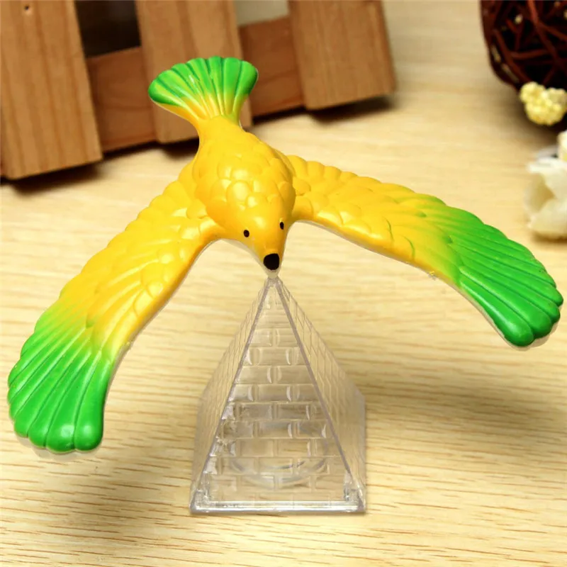 Random Color 1PC Magic Balancing Bird Science Desk Toy Children Learning Gift New and Unique Classic Toys Interesting Kids Toy