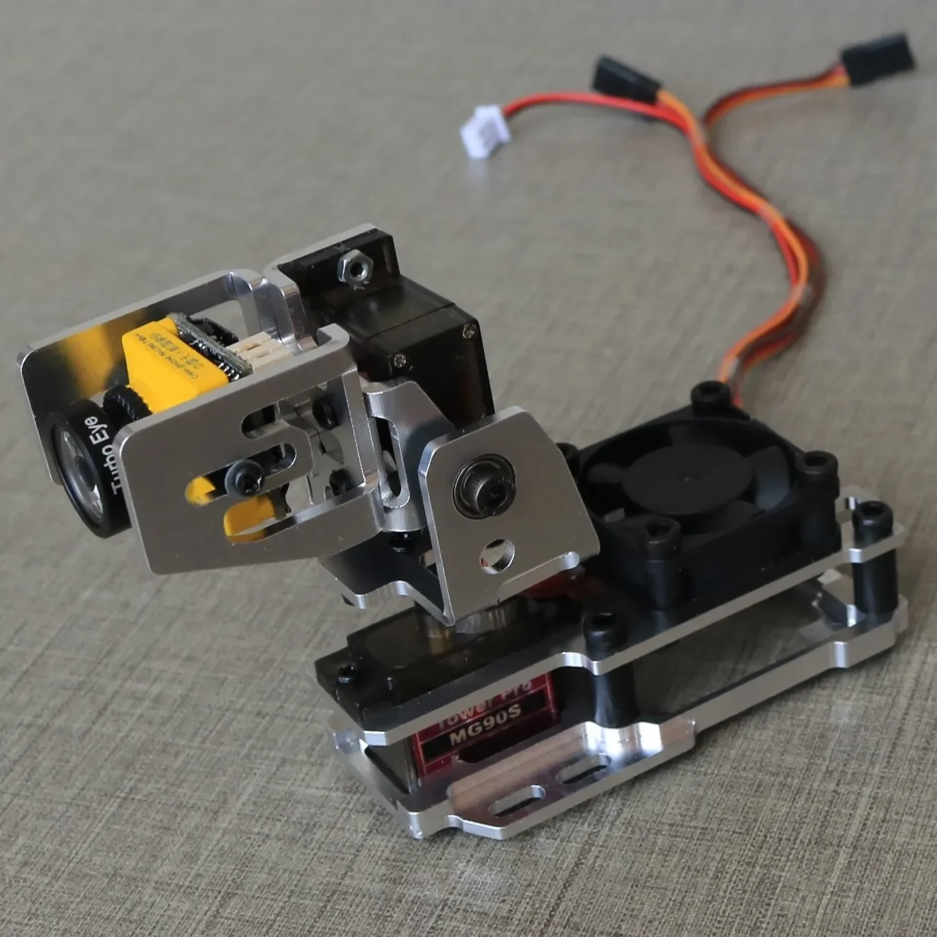 PRODUCT -Servo gimbal bracket, sky end FPV head chasing, dual axis gimbal FPV gimbal, model  gimbal 2