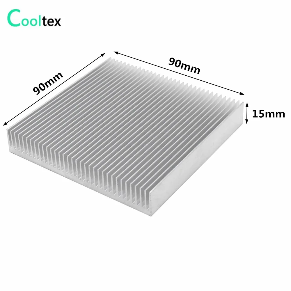 Aluminium-Kühlkörper, Heizkörper, Kühlkörper für LED-Elektronik-Chip-Kühlung und Wärmeableitung – Detail 5