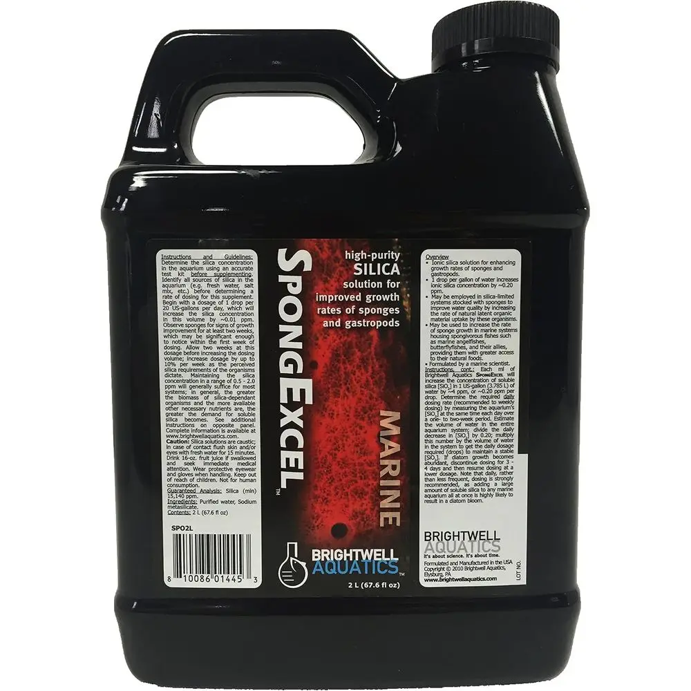 2L Ionic Silica Supplement for Marine Aquariums