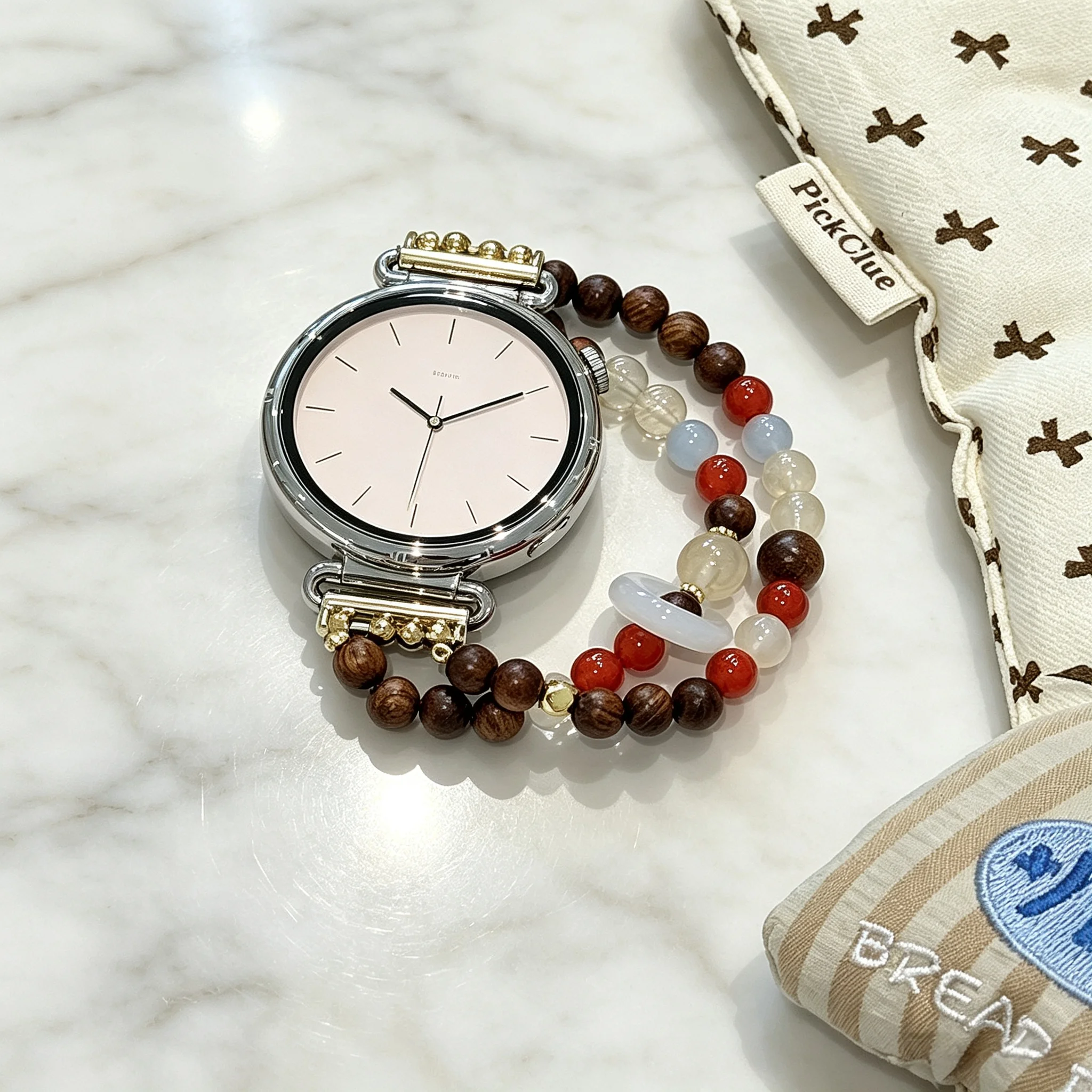 Premium niche metal watch strap suitable for Huawei GT5/GT5 Pro/GT4/GT2/3/4 22mm/20mm/18mm fashionable strap