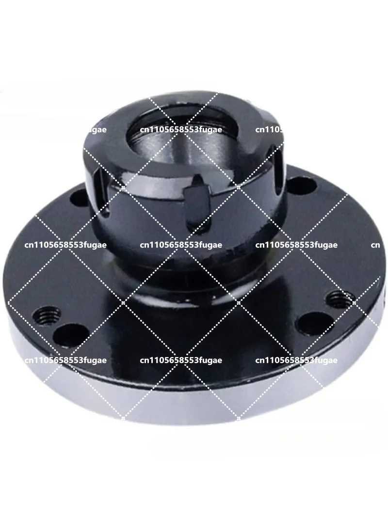 High Precision ER16/32/40/50 Collet Holder With A2 Flange, Straight Hole Type For 4/5 Axis CNC Machine