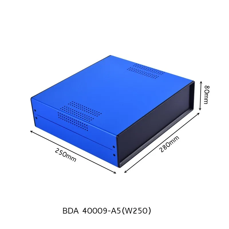 280*250*80mm Iron Electrical Connector Enclosure Diy Instrument Case Project Enclosure Iron Controller Wire Connection Box view 3