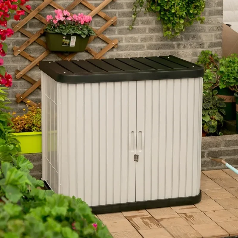 Balcony Storage Cabinet Outdoor Storage Cabinet Gardening Tools